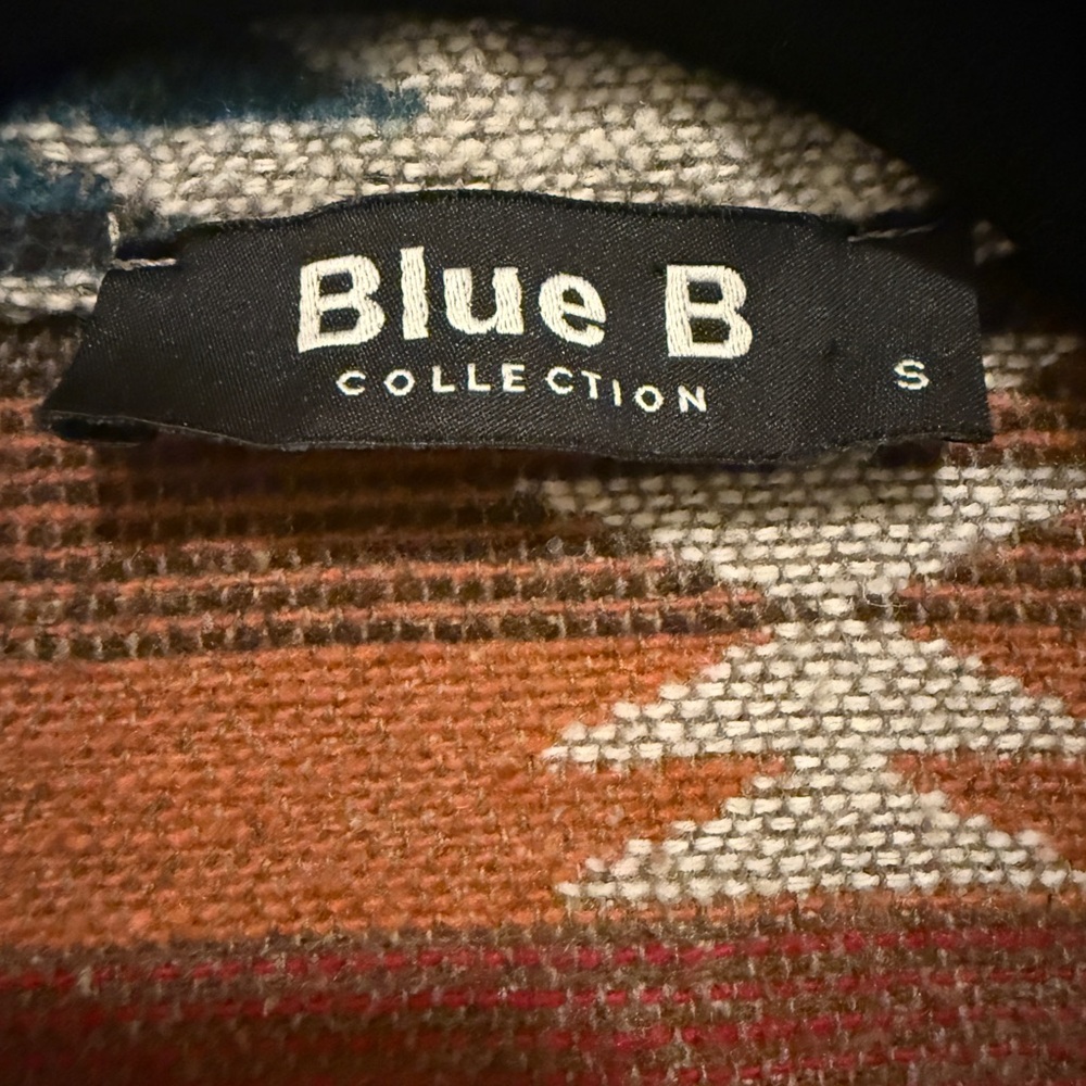 Blue B Collection Aztec Pattern Jacket | Small - image 7